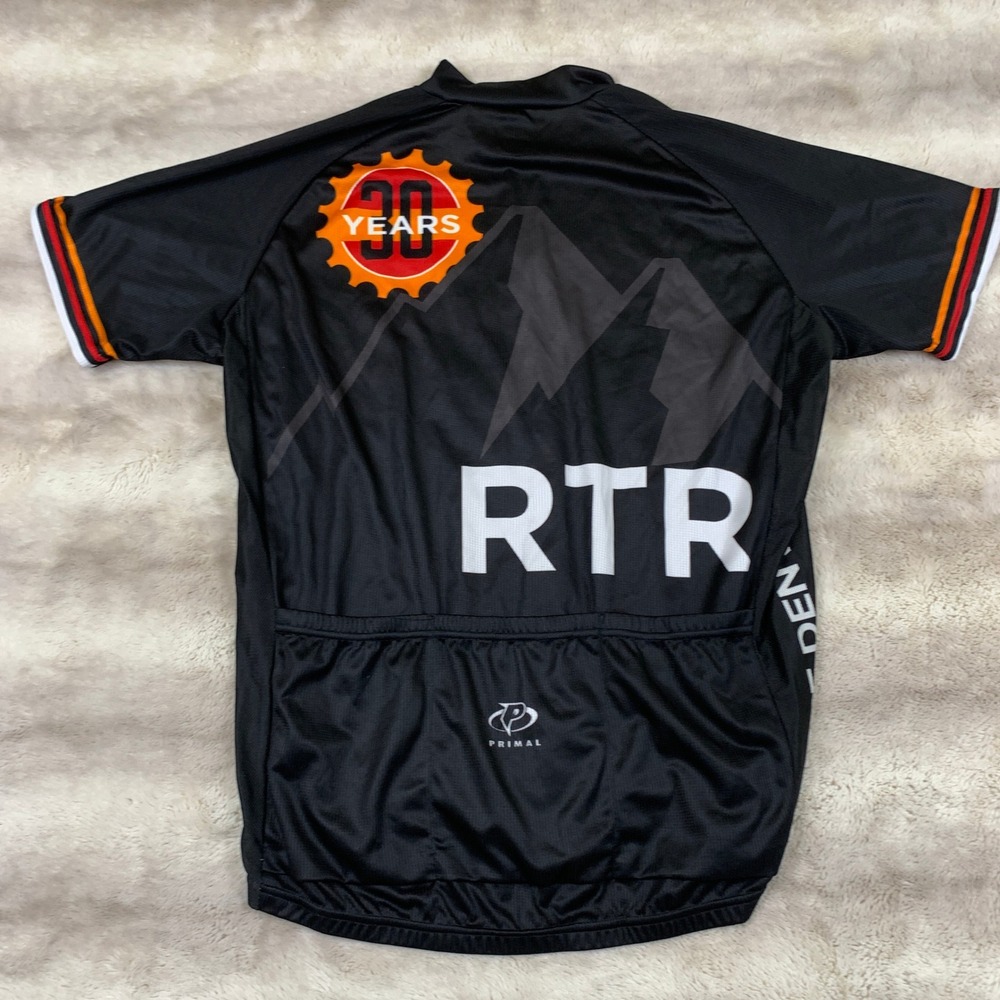 Primal Ride The Rockies 2015 Dirty Thirty Cycling Jersey Mens Large Full Zip - Picture 7 of 9